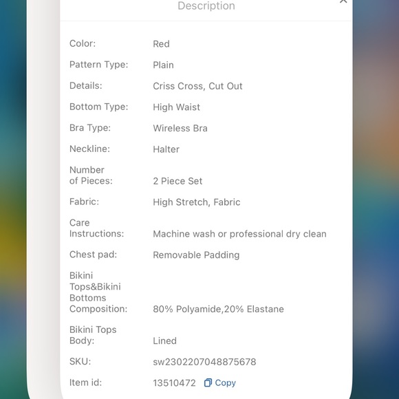 COPY - Shein 2pcs Highwaisted Bottom Bathing Suit - Picture 5 of 5